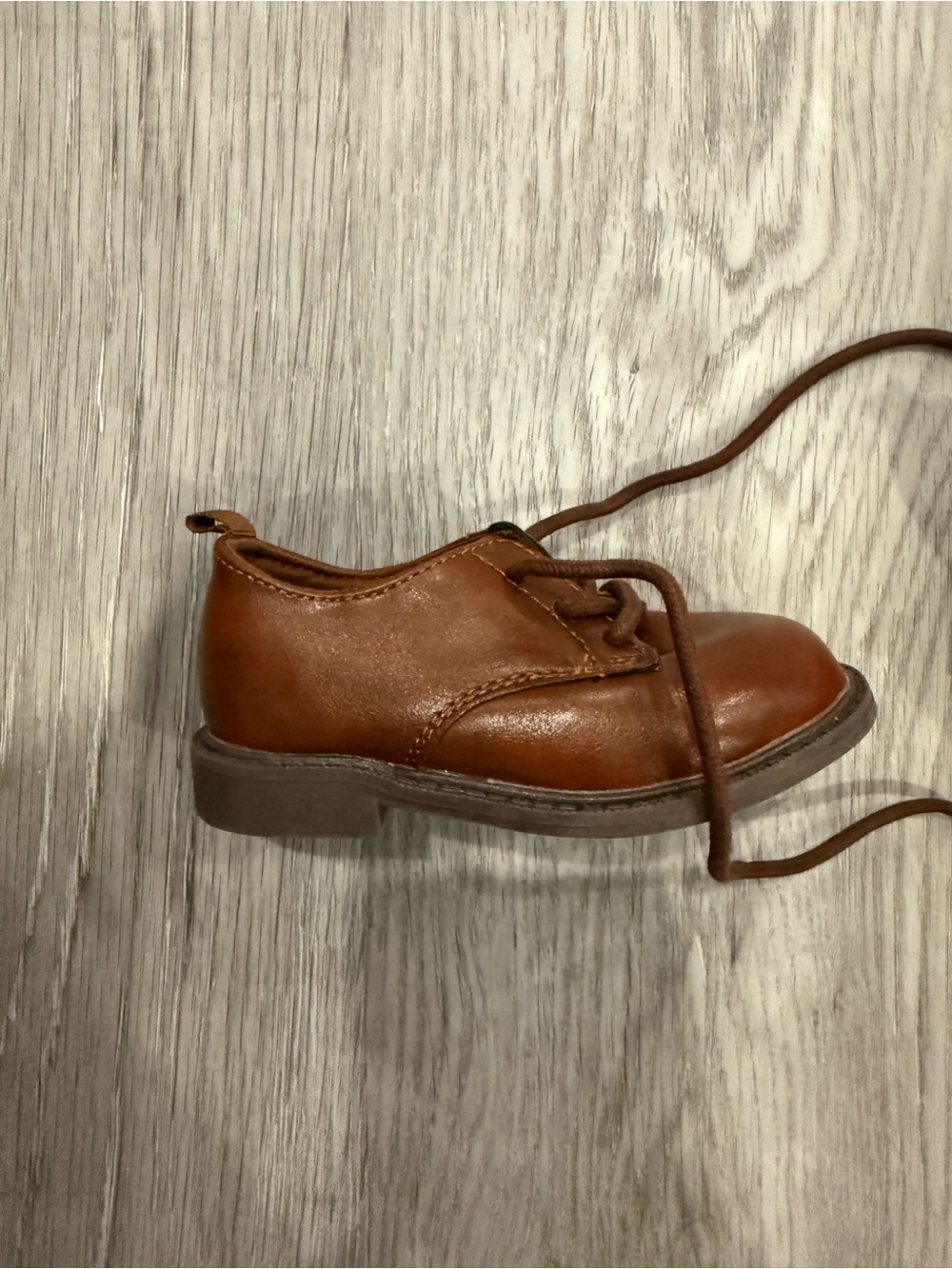Carter’s Brown Toddler Lace-Up Oxford Shoes - Size 5